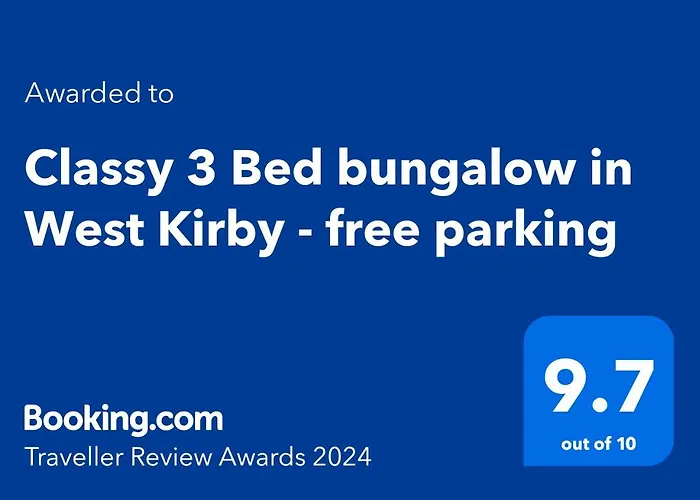 Cosy 3Bed Bungalow In West Kirby, Free Parking
